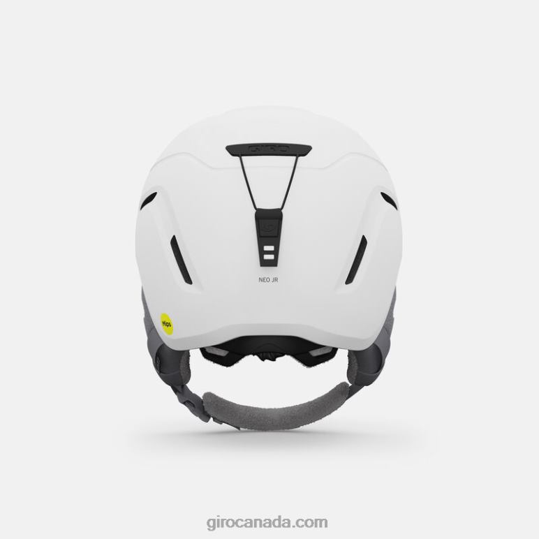 Giro Matte White Kids Neo Jr. Mips Helmet 46F4N1458