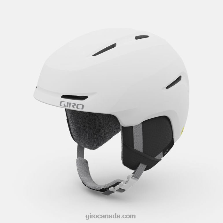 Giro Matte White Kids Spur Mips Helmet 46F4N1411