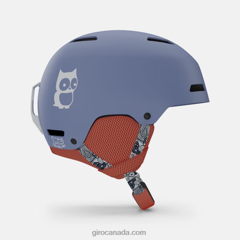 Giro Namuk Purple Blue/Coral Kids Crue Mips Helmet 46F4N1419