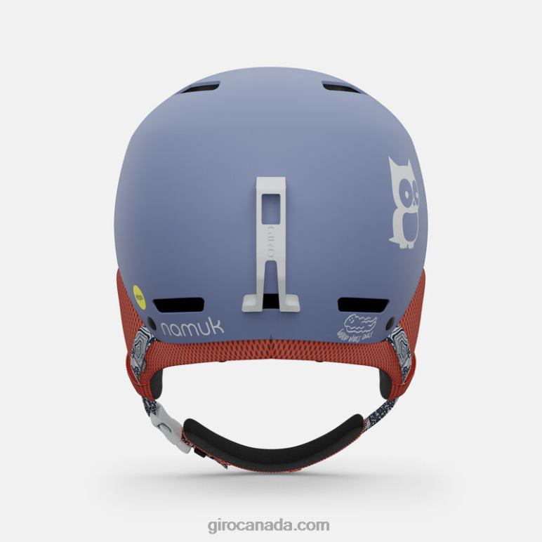 Giro Namuk Purple Blue/Coral Kids Crue Mips Helmet 46F4N1419