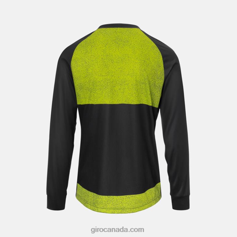 Giro Ano Lime Breakdown Men Roust Ls Jersey 46F4N731