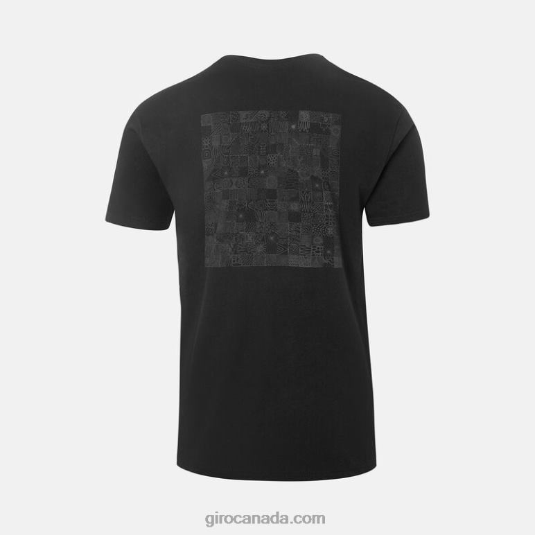 Giro Black Adventure Grid Men Tee 46F4N242
