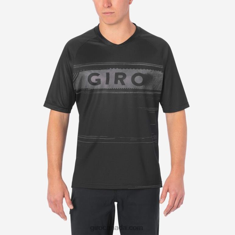 Giro Black/Charcoal Hypnotic Men Roust Jersey 46F4N674