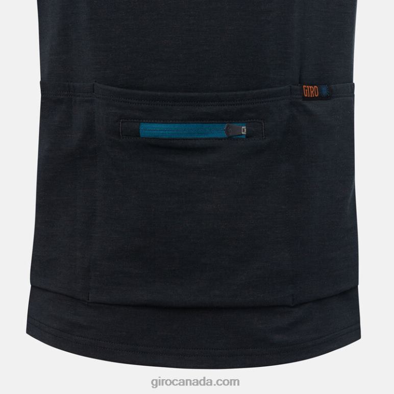 Giro Black/Harbor Blue Men Ride Jersey 46F4N255