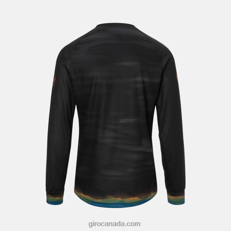 Giro Black Hot Lap Men Roust Ls Jersey 46F4N732