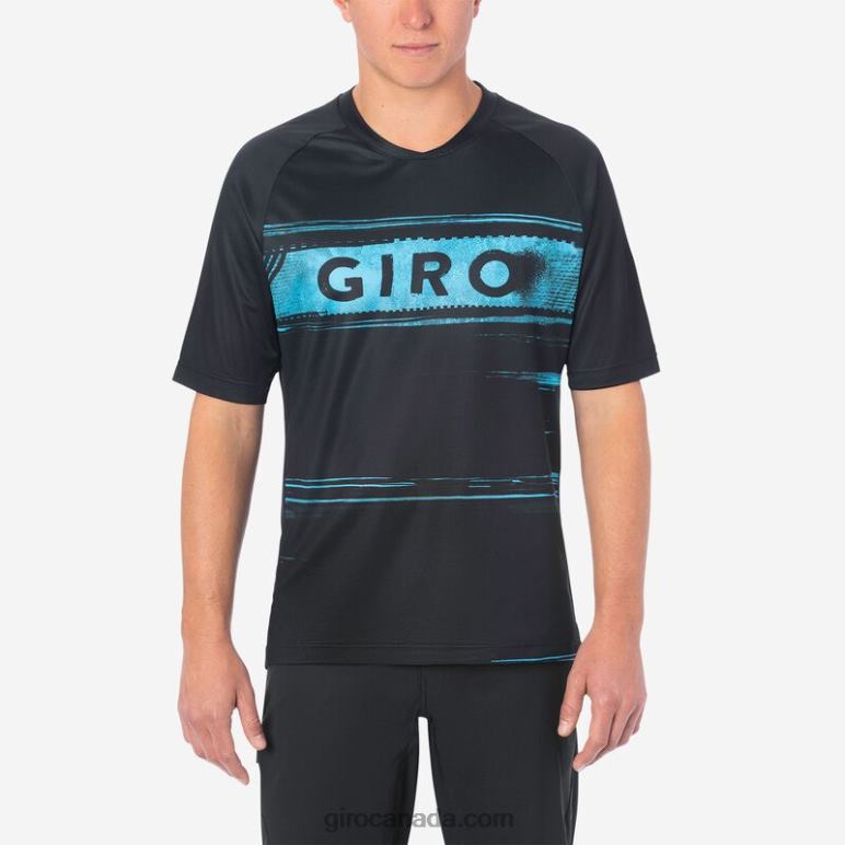 Giro Black/Iceberg Hypnotic Men Roust Jersey 46F4N675