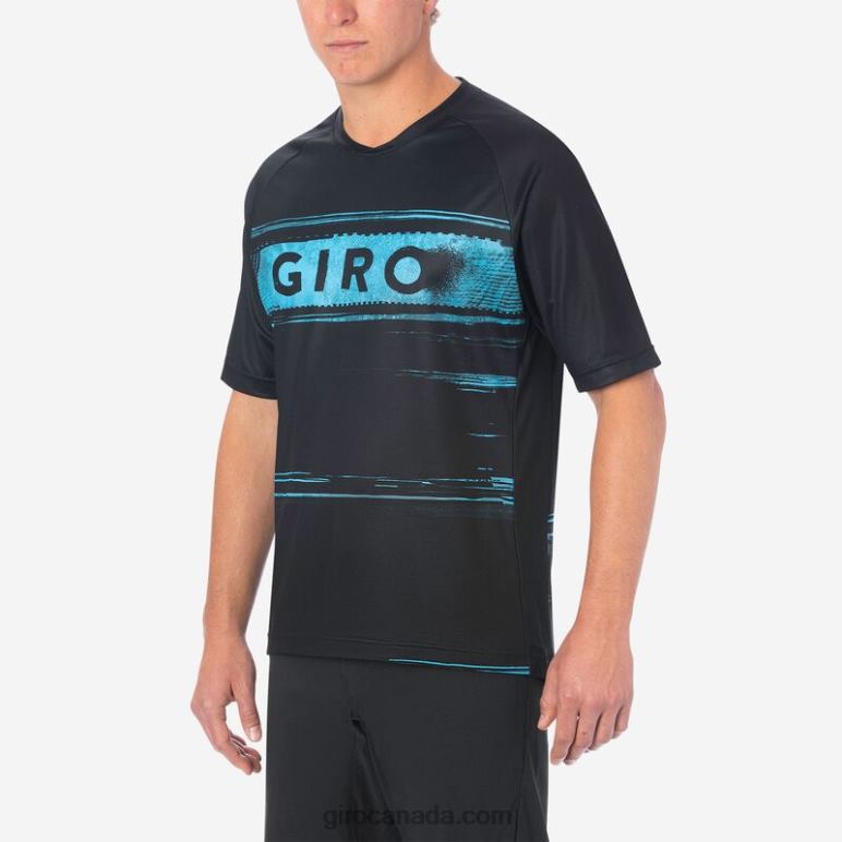 Giro Black/Iceberg Hypnotic Men Roust Jersey 46F4N675