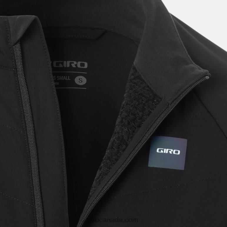 Giro Black Men Cascade Insulated Jacket 46F4N13