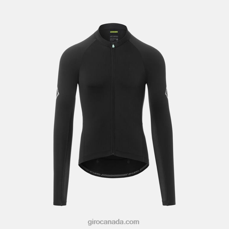 Giro Black Men Chrono Elite Ls Jersey 46F4N11
