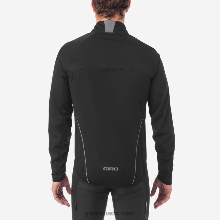Giro Black Men Chrono Expert Rain Jacket 46F4N121