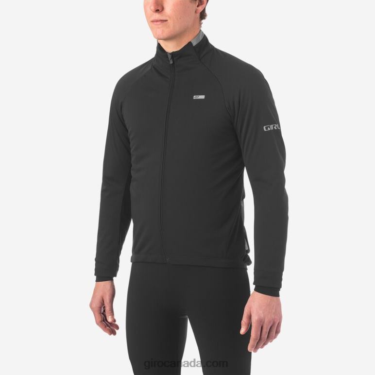 Giro Black Men Chrono Pro Alpha Jacket 46F4N126
