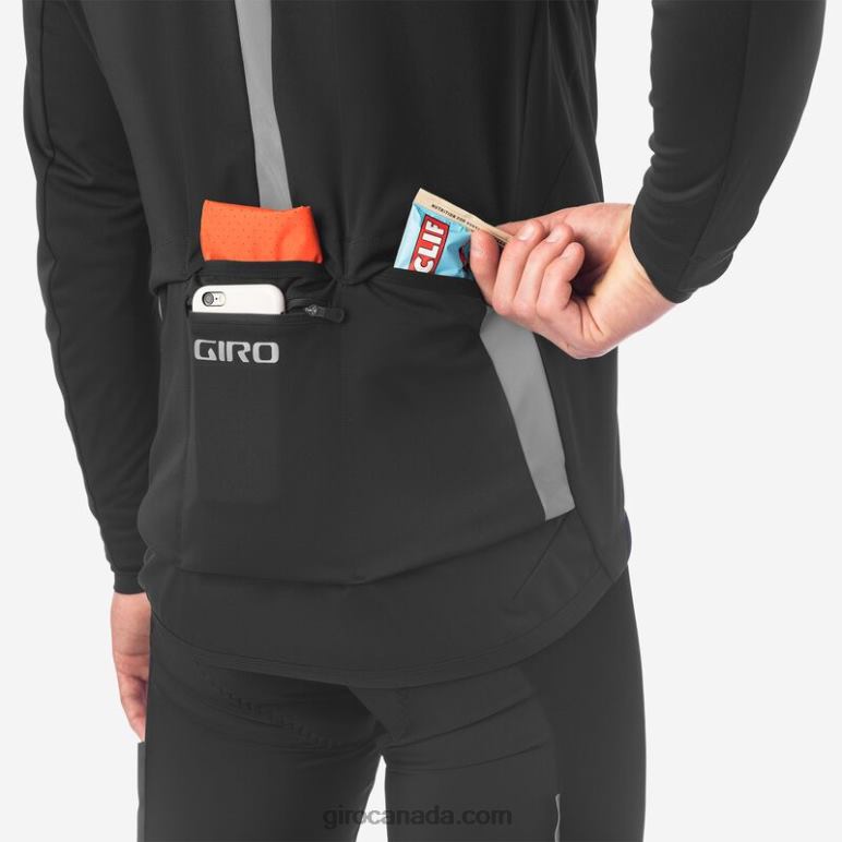 Giro Black Men Chrono Pro Alpha Jacket 46F4N126