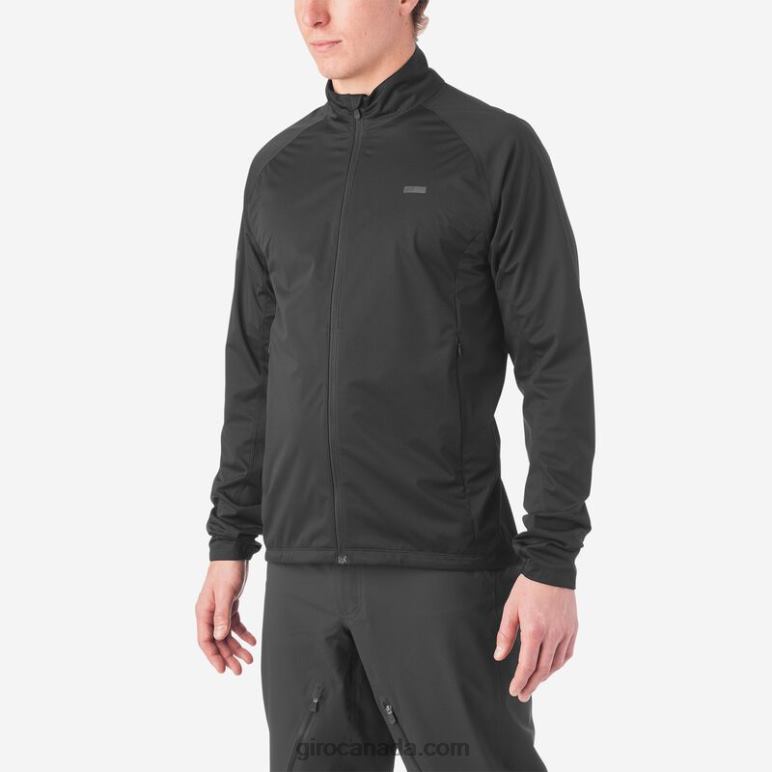 Giro Black Men Stow H2O Jacket 46F4N128