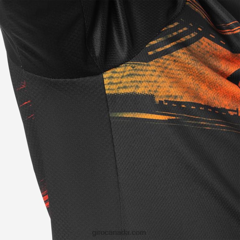 Giro Black/Red Hypnotic Men Roust Ls Jersey 46F4N735