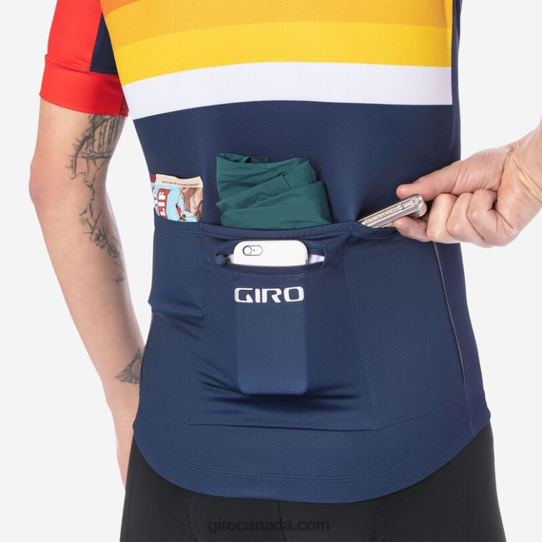 Giro Bright Red Horizon Men Chrono Expert Jersey 46F4N710