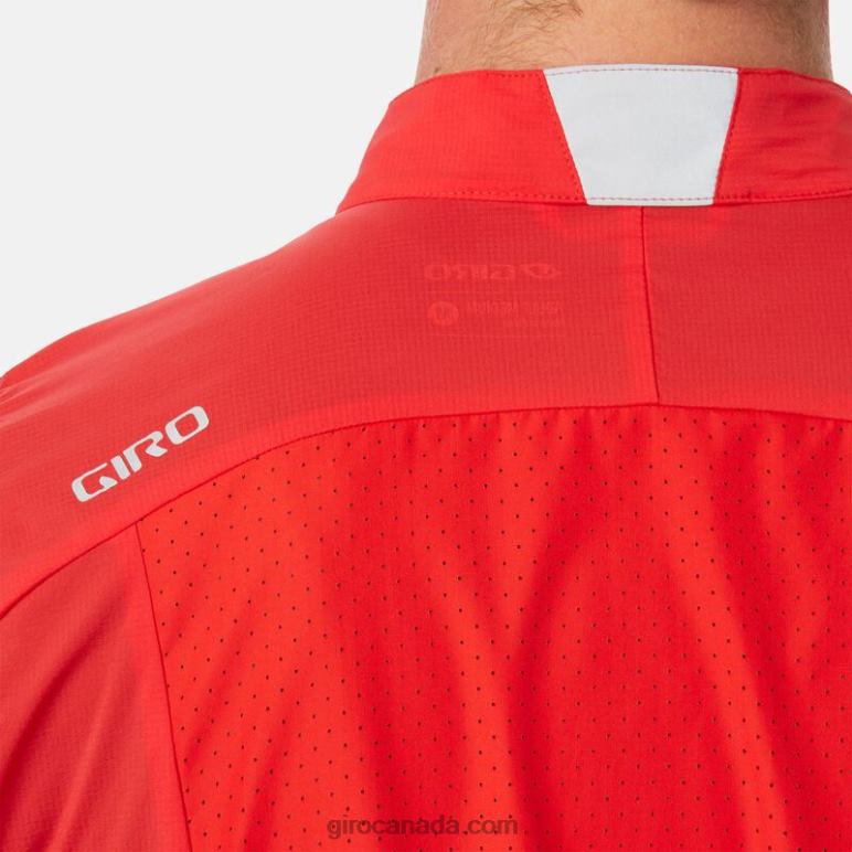 Giro Bright Red Men Chrono Expert Wind Vest 46F4N651