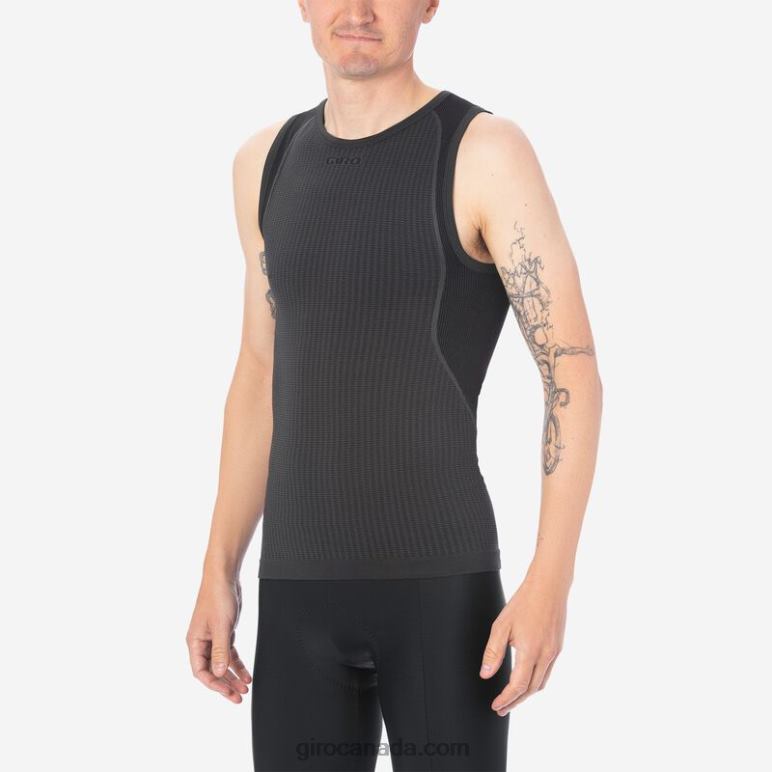 Giro Charcoal Men Chrono Sleeveless Base Layer 46F4N124