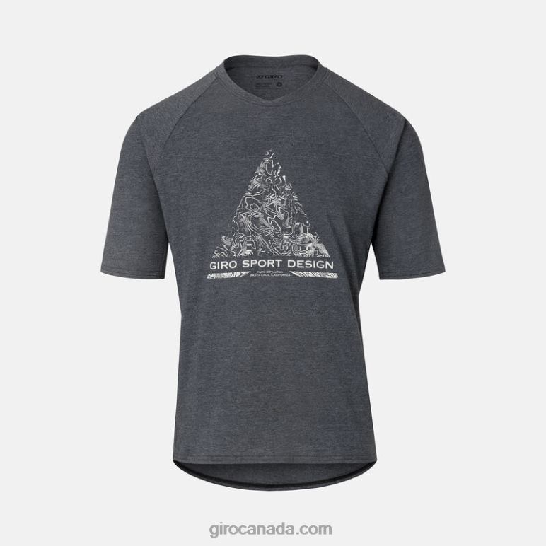 Giro Charcoal Topo Men Arc Jersey 46F4N7