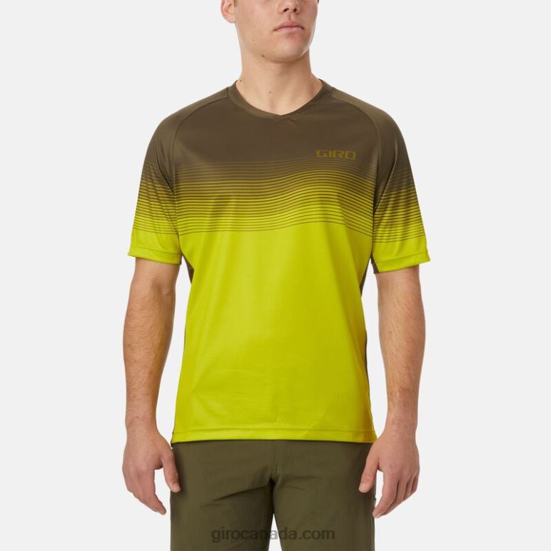 Giro Citron Green Shadow Men Roust Jersey 46F4N677
