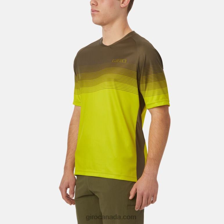 Giro Citron Green Shadow Men Roust Jersey 46F4N677