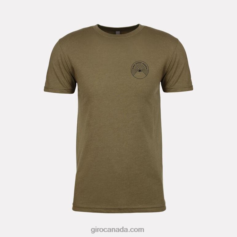 Giro Element - Olive Men Tech Tee - Short Sleeve 46F4N1039