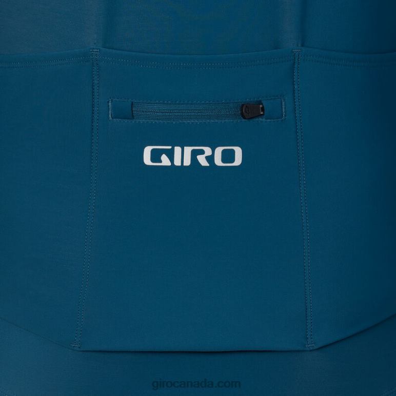 Giro Harbor Blue Men Chrono Thermal Ls Jersey 46F4N706