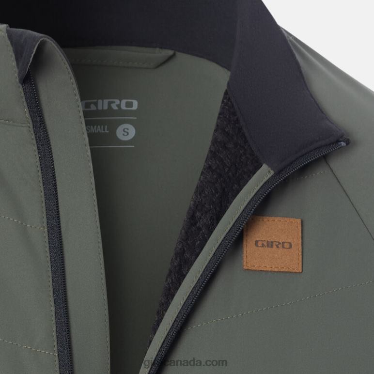 Giro Light Trail Green Men Cascade Insulated Vest 46F4N230