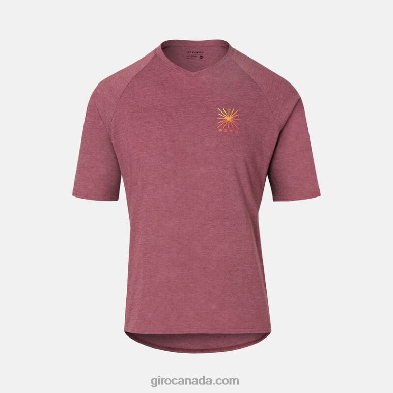 Giro Maroon Burst Men Arc Jersey 46F4N122