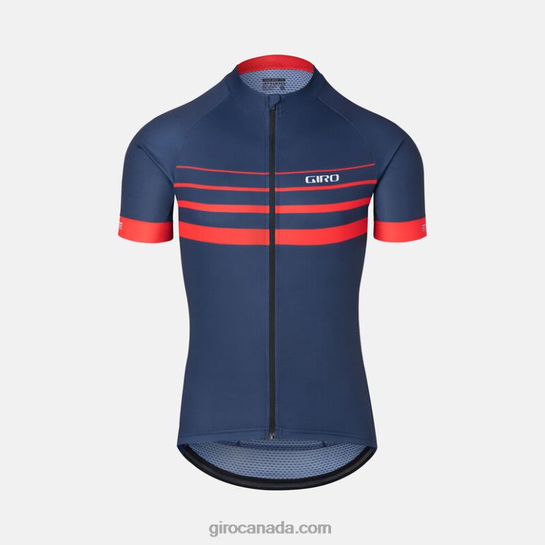 Giro Midnight Blue Stripe Men Chrono Jersey 46F4N94