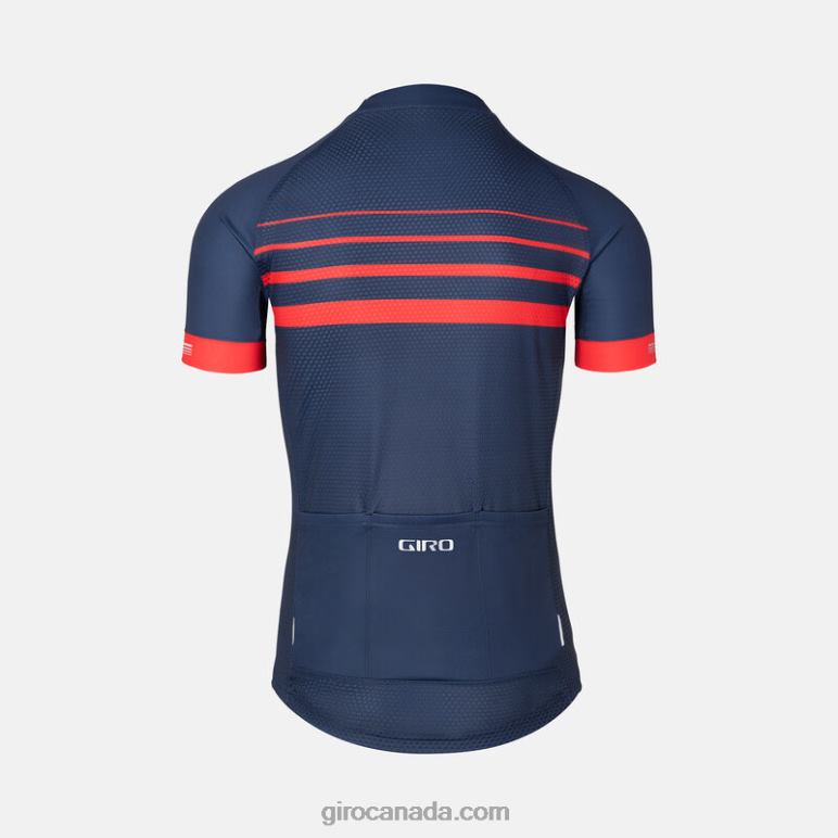 Giro Midnight Blue Stripe Men Chrono Jersey 46F4N94