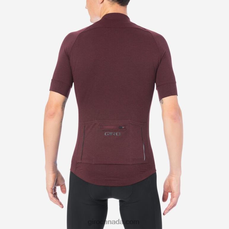 Giro Ox Blood Heather Men New Road Jersey 46F4N719