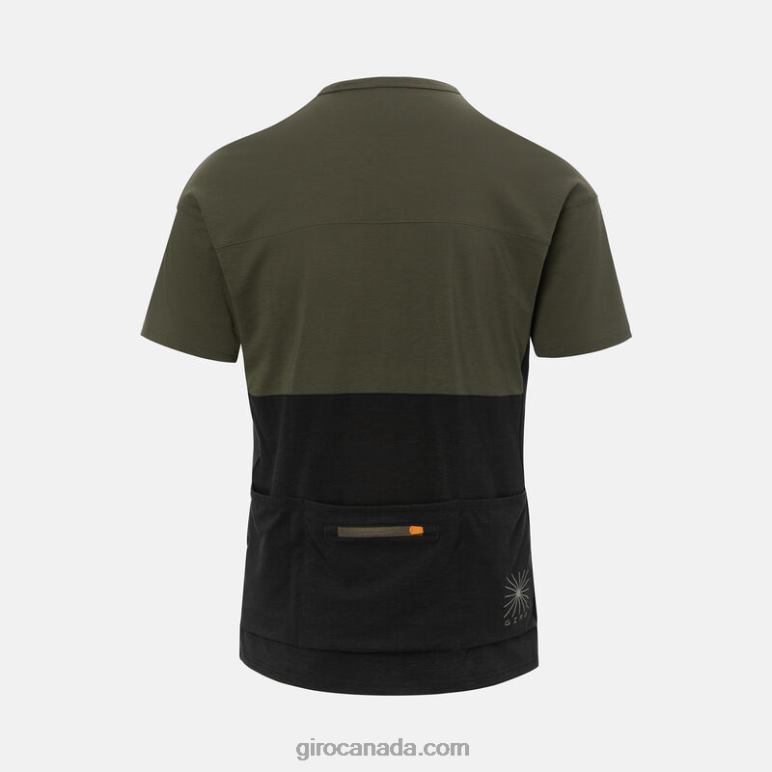 Giro Trail Green/Black Men Ride Jersey 46F4N256