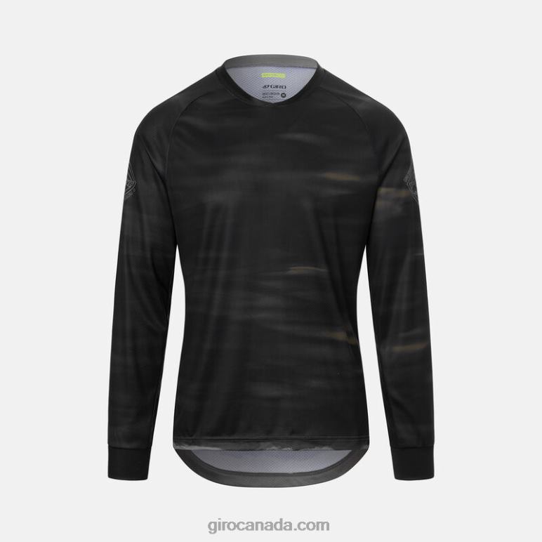 Giro Trail Green Hot Lap Men Roust Ls Jersey 46F4N738