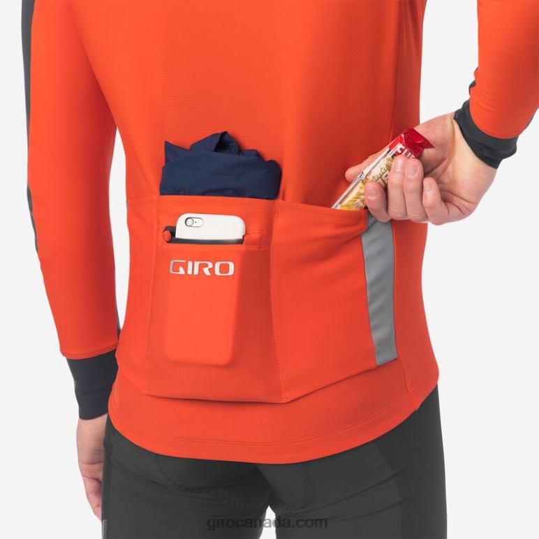 Giro Vermillion Men Chrono Pro Windbloc Jersey 46F4N715