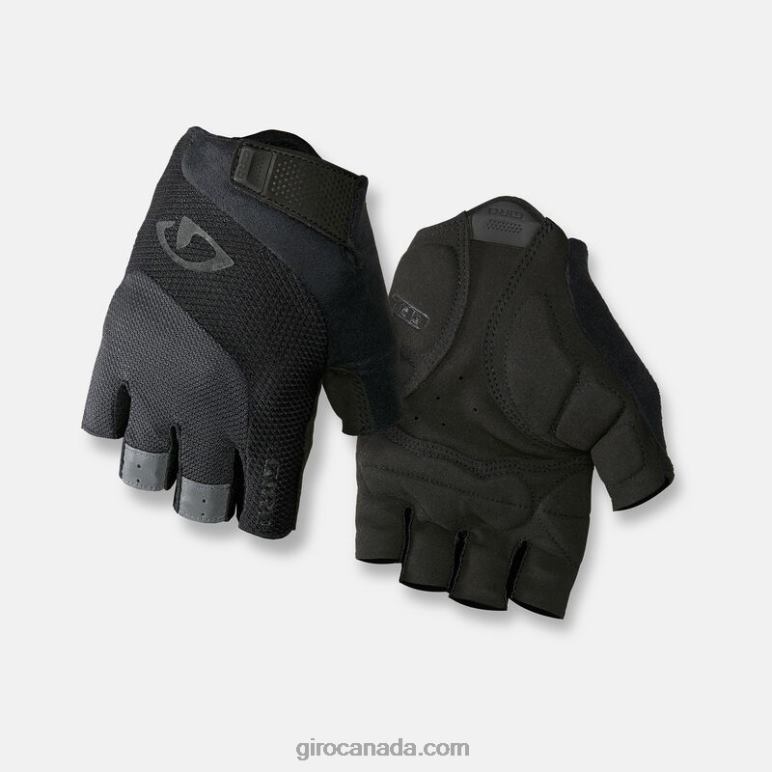 Giro Black Men Bravo Gel Glove 46F4N162