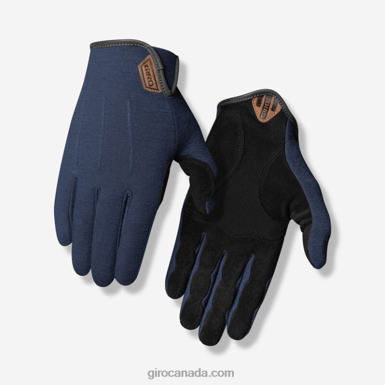 Giro Midnight Blue Men D'Wool Glove 46F4N878