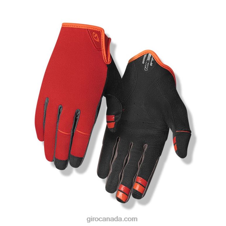 Giro Red Orange Men Dnd Glove 46F4N812