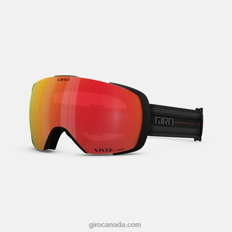 Giro Black Techline Men Contact Goggle 46F4N46