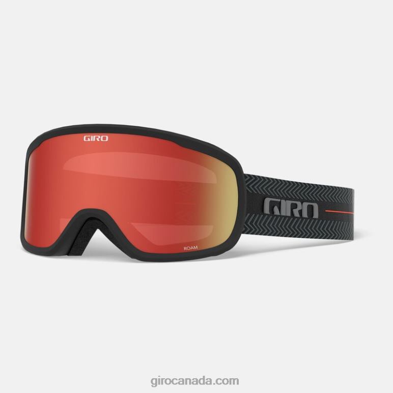 Giro Black Techline Men Roam Goggle 46F4N52