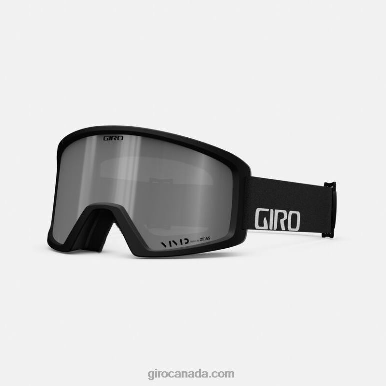 Giro Black Wordmark Men Blok Goggle 46F4N1074