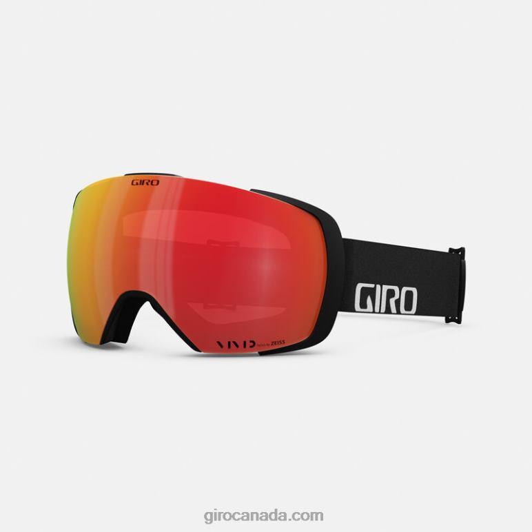 Giro Black Wordmark Men Contact Goggle 46F4N365