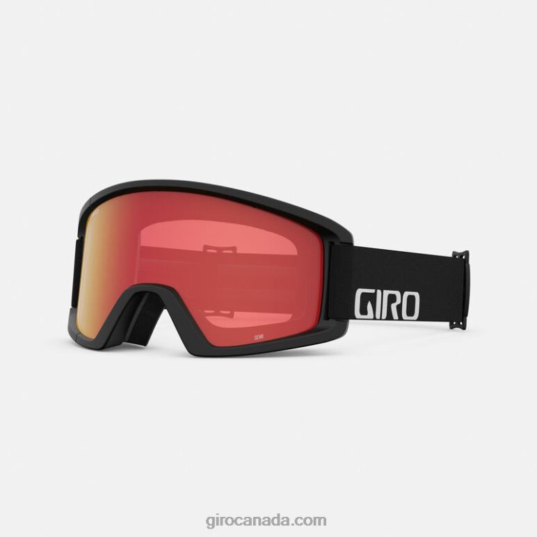 Giro Black Wordmark Men Semi Goggle 46F4N453