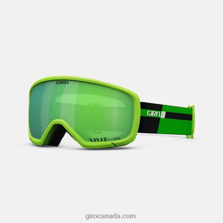 Giro Green Black Podium Men Ringo Goggle 46F4N441