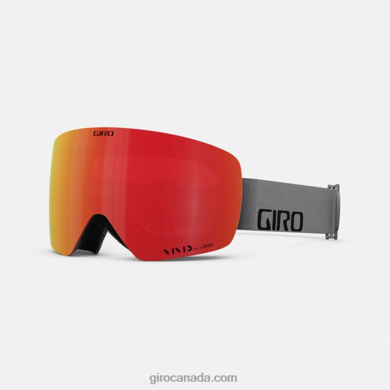 Giro Grey Wordmark Men Contour Goggle 46F4N327