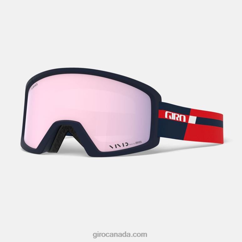 Giro Red Midnight Podium Men Blok Goggle 46F4N1078