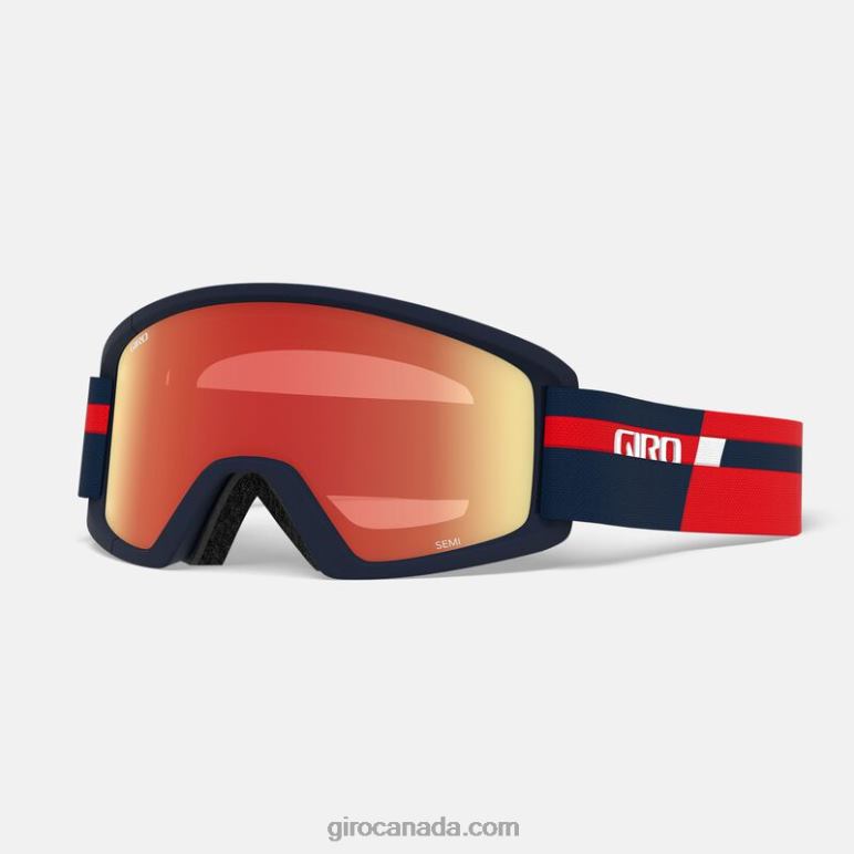 Giro Red Midnight Podium Men Semi Goggle 46F4N459