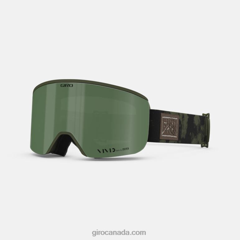 Giro Trail Green Cloud Dust Men Axis Goggle 46F4N389