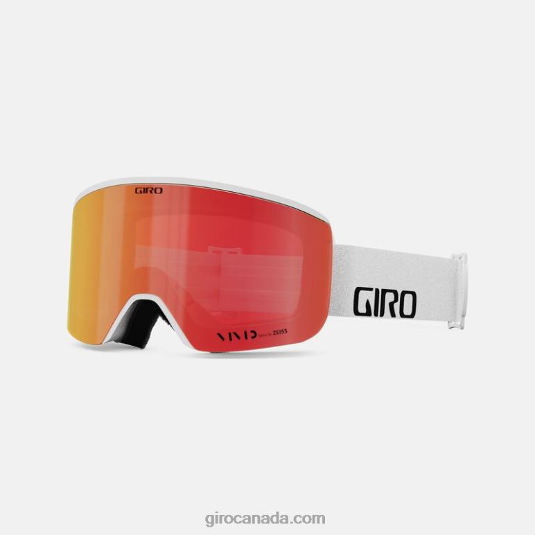 Giro White Wordmark Men Axis Goggle 46F4N390