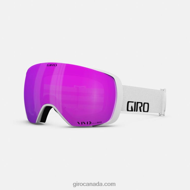 Giro White Wordmark Men Contact Goggle 46F4N372