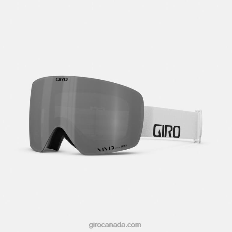 Giro White Wordmark Men Contour Goggle 46F4N331